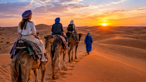 Dusk Camel Trek to Camp