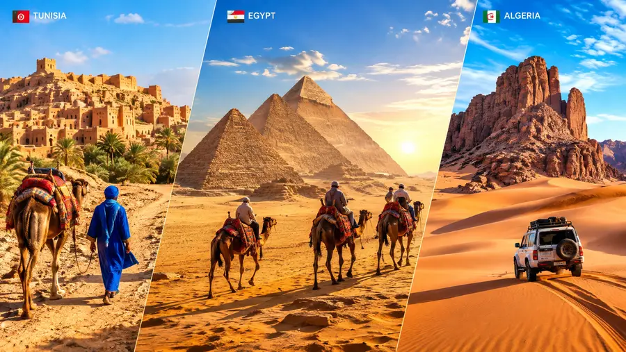 Sahara Desert Tours by Country: Tunisia, Egypt, and Algeria