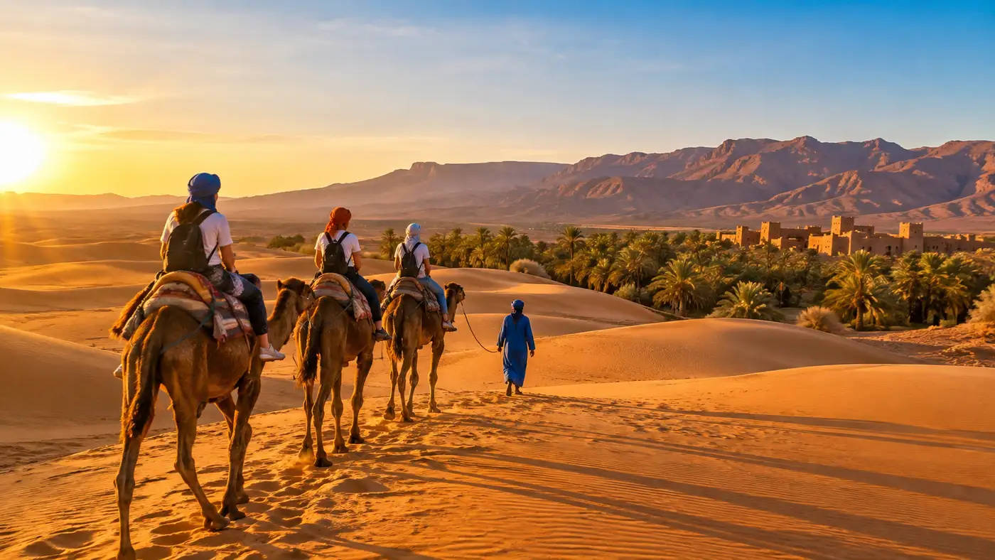 Excursion dans le désert du Sahara à Zagora : voyages de 1 jour et de 2 jours